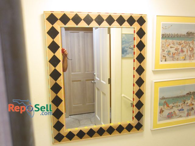 Lot 31-1437 - Framed Mirror 29"x38" #72