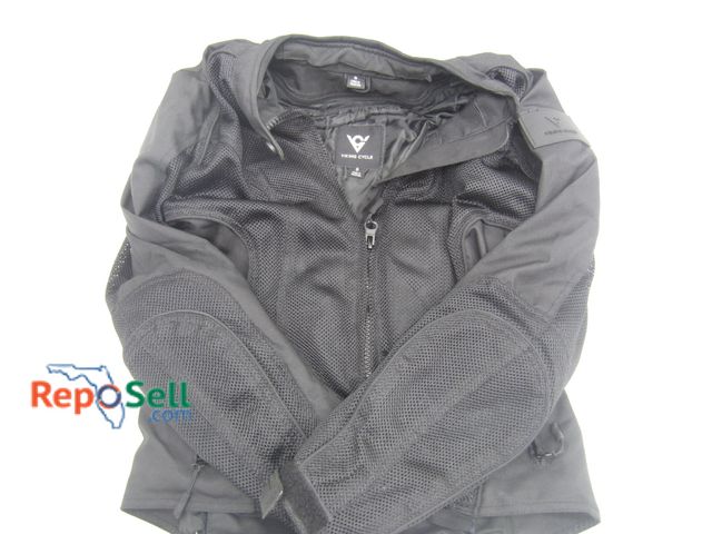 Lot 31-5045 - Viking Cycle Jacket: Interior Pockets, Elbow Pads, Back Plate, Optional Inner Layer, etc. Size Small...