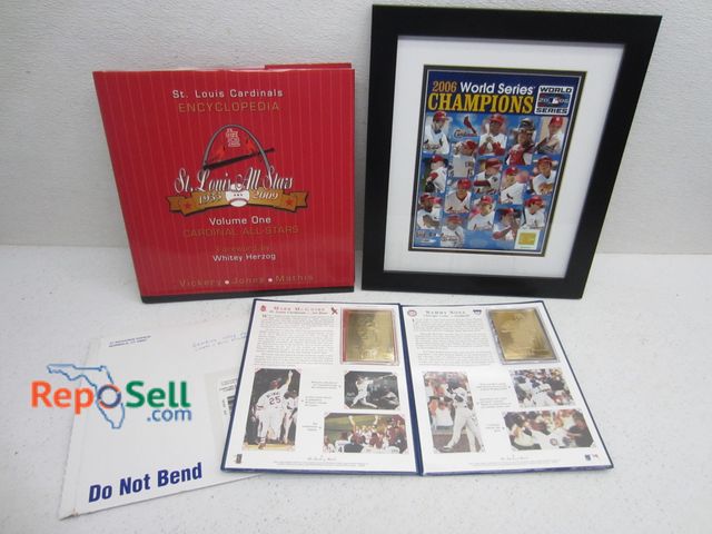 Lot 31-9190 - 1998 Sosa &amp; McGwire Home Run Record, 2006 Cardinals, History of Cardinals