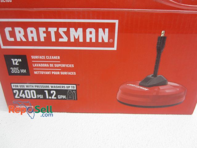 Lot 31-9283 - Craftsman 12" Surface Cleaner, #CMZPWSC100