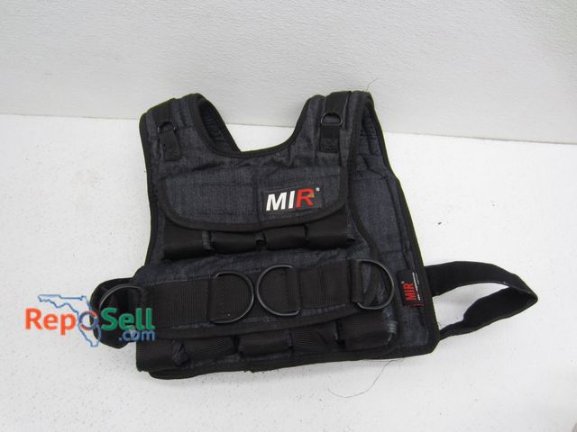 Lot 31-1151 - MIR Weighted Vest 39 lbs. - Adjustable Weight