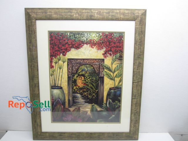 Lot 31-2106 - Framed Art - Print, 29.5"x34.5"