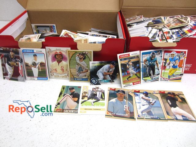 Lot 31-8435 - Lot of Sports Cards: Josh Allen, Michael Thomas, Darvish, etc.