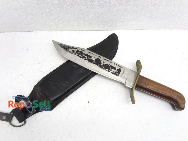 Lot 31-3163 - 15" L Bowie Knife With Sheath