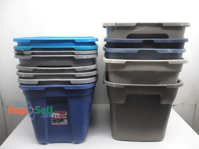Lot 31-3181 - (13) Medium Size Totes - No Lids