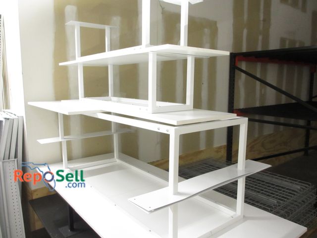 Lot 31-3043 - (7) Display Stands - Various Sizes, Longest is 68"