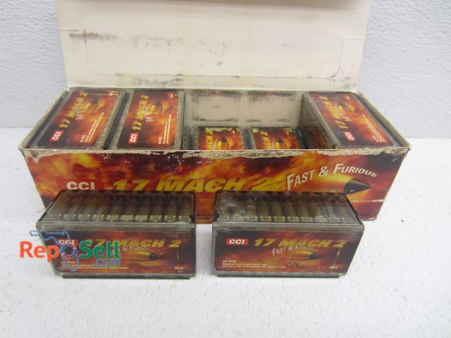 Lot 31-3160 - (500) rds CCi 17 Mach 2 17gr