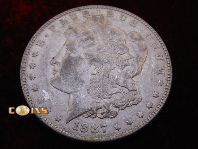 Lot 36-486215 - 1887 Morgan Silver Dollar.