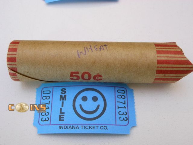 Lot 36-087133 - Roll of Assorted Lincoln Wheat Cents.
