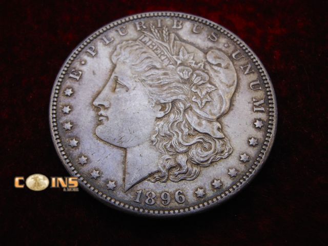 Lot 36-489176 - 1896 Morgan Silver Dollar.