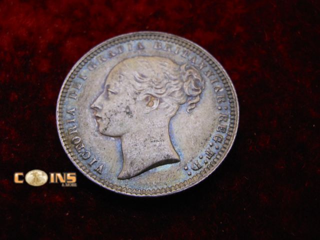 Lot 36-487861 - Better Condition Silver Great Britain 1873 British One Shilling.