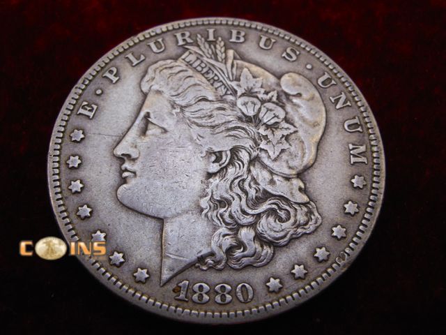 Lot 36-487274 - 1880-O Morgan Silver Dollar.