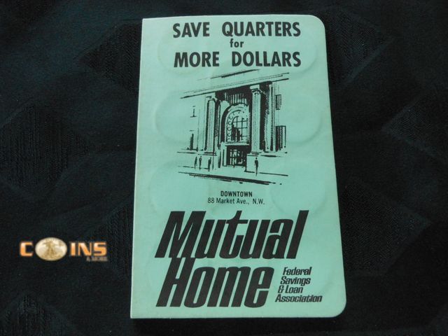 Lot 36-086704 - Lot of 20 Silver Quarters in Mutual Aid Federal Savings Booklet.  $5 Face Value Silver.