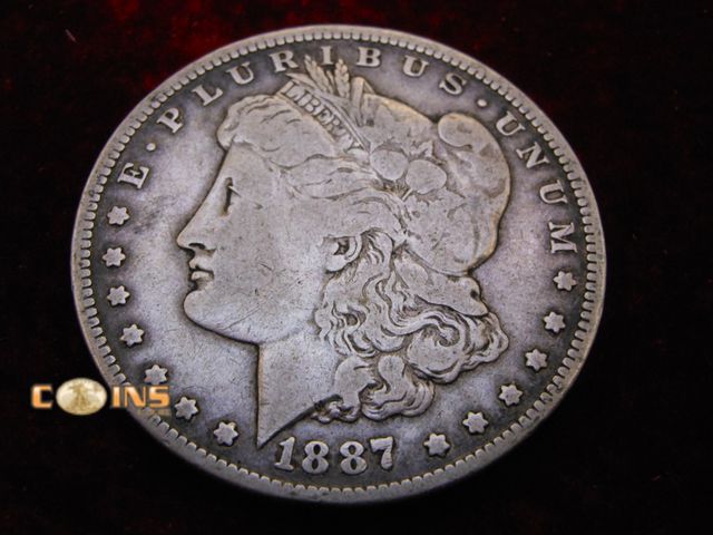Lot 36-486308 - 1887-O Morgan Silver Dollar.