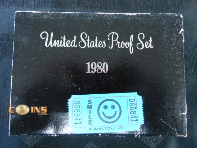 Lot 36-086841 - 1980 US Mint Proof Set.