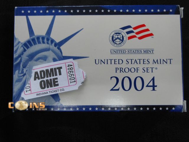 Lot 36-486601 - 2004 US Mint Proof Set.