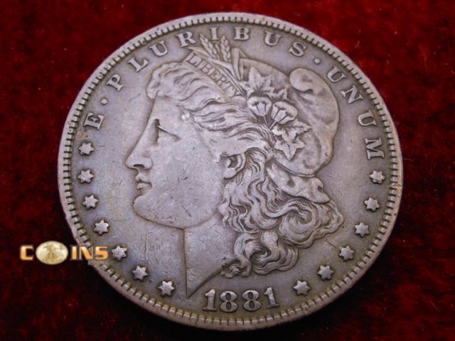 Lot 36-086757 - 1881 Morgan Silver Dollar.