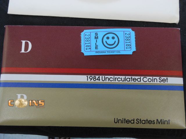 Lot 36-238181 - 1984 US Mint Set.