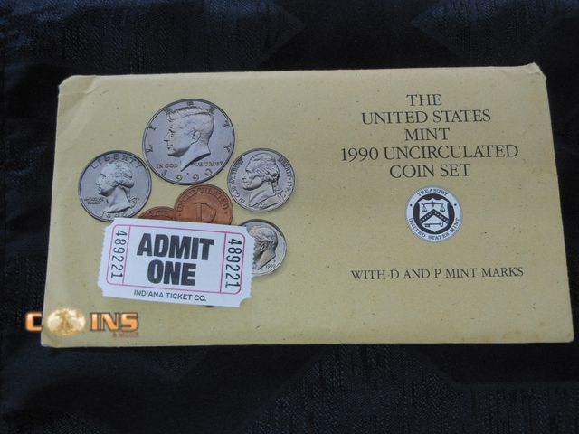Lot 36-489221 - 1990 US Mint Set.