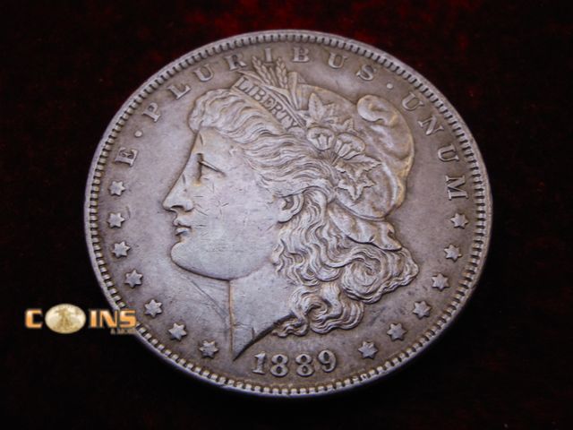 Lot 36-486382 - 1889 Morgan Silver Dollar.