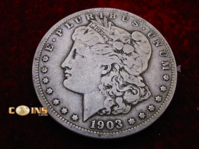 Lot 36-086105 - KEY DATE 1903-S Morgan Silver Dollar.