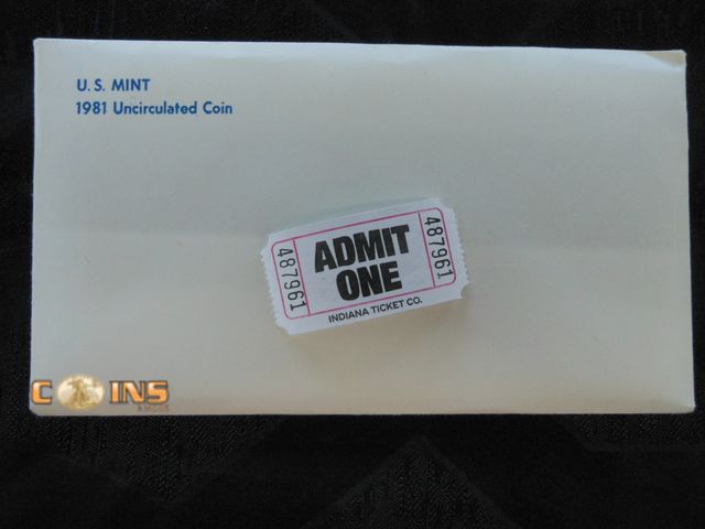 Lot 36-487961 - 1981 US Mint Set.