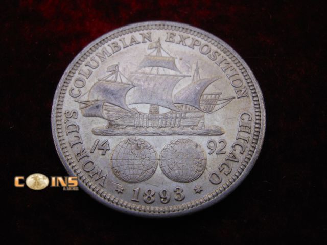 Lot 36-238154 - Better 1893 Silver Columbian Exposition Commemorative Half Dollar.