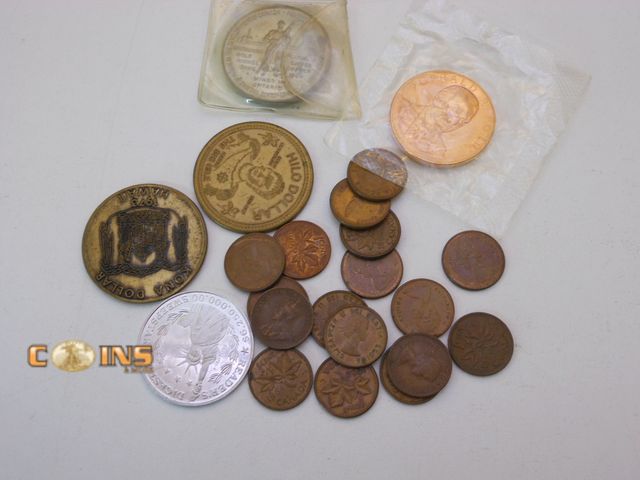 Lot 36-488386 - Lot of Assorted Medals and Coins.