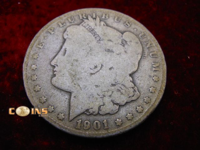 Lot 36-086714 - 1901-O Morgan Silver Dollar.
