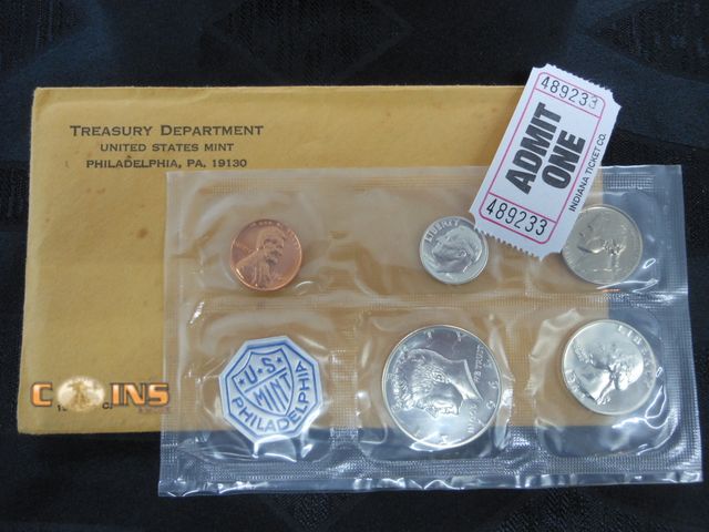 Lot 36-489233 - 1964 SILVER US Mint Proof Set.