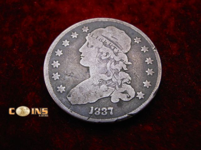 Lot 36-488300 - 1837 US Silver Bust Quarter.