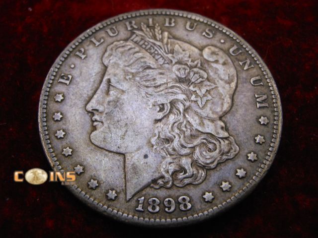 Lot 36-238161 - 1898-S Morgan Silver Dollar.