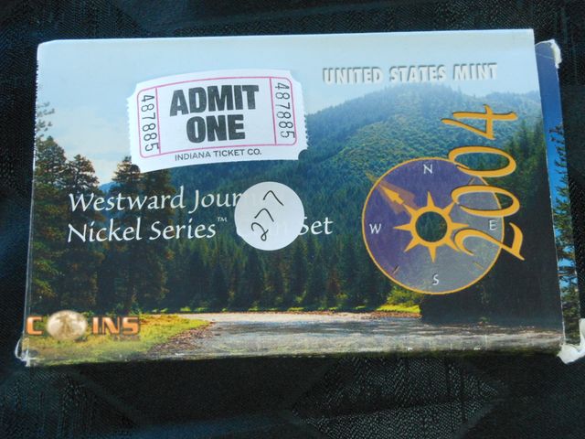 Lot 36-487885 - 2004 Westward Journey Nickel Set.