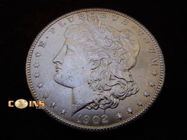 Lot 36-487751 - AU+ 1902-O Morgan Silver Dollar, Fantastic Eye Appeal.