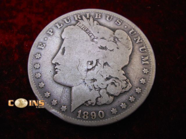 Lot 36-087140 - 1890-O Morgan Silver Dollar.