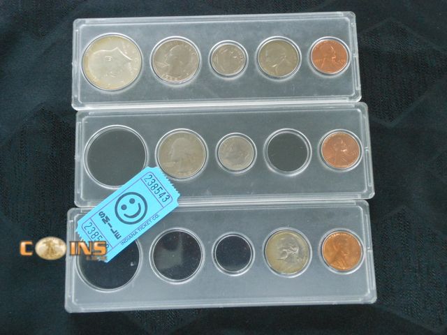 Lot 36-238543 - 1968 US Mint Set in Hard Plastic Holder.