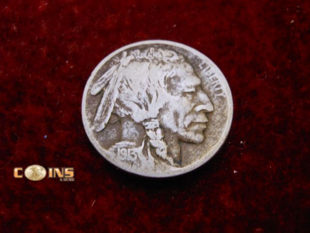 Lot 36-086855 - Better 1913-D Raised Ground US Buffalo Nickel.