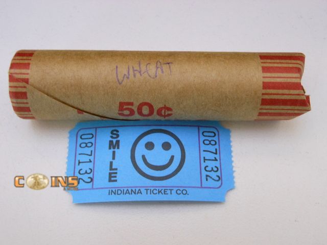 Lot 36-087132 - Roll of Assorted Lincoln Wheat Cents.