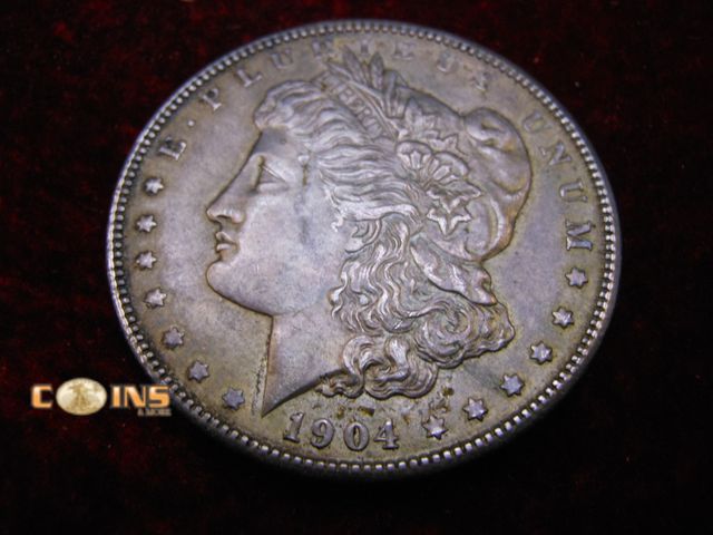 Lot 36-488272 - 1904 Morgan Silver Dollar.