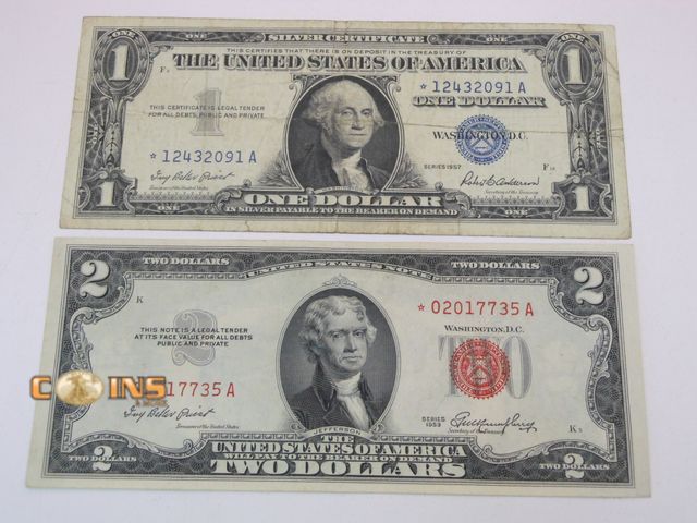 Lot 36-486234 - Lot of Two Star Notes.