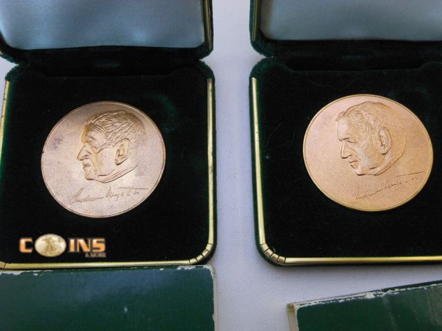Lot 36-486289 - Lot of Two Treasury Medals (Better Description Coming).