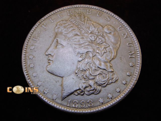 Lot 36-238162 - Better Condition 1898 Morgan Silver Dollar.
