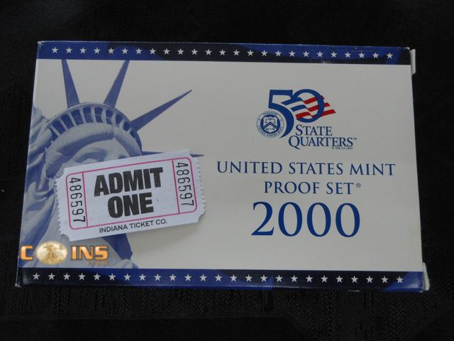 Lot 36-486597 - 2000 US Mint Proof Set.