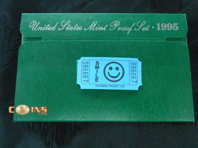 Lot 36-086667 - 1995 US Mint Proof Set.