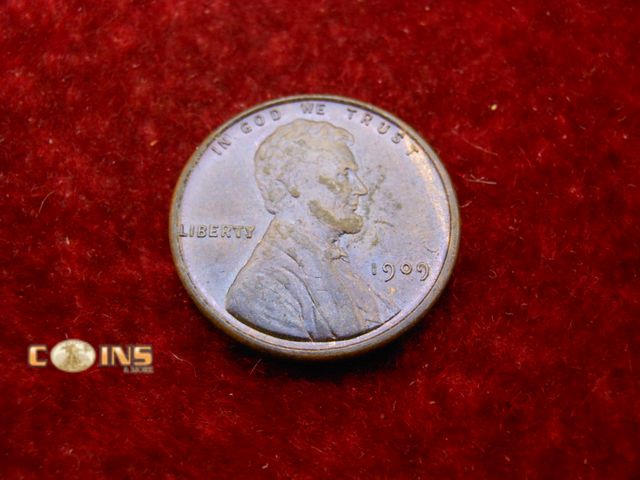 Lot 36-486699 - AU/BU 1909-VDB Lincoln Wheat Cent.  Fantastic Eye Appeal.