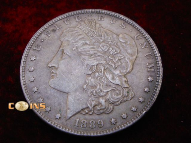 Lot 36-486389 - 1889 Morgan Silver Dollar.