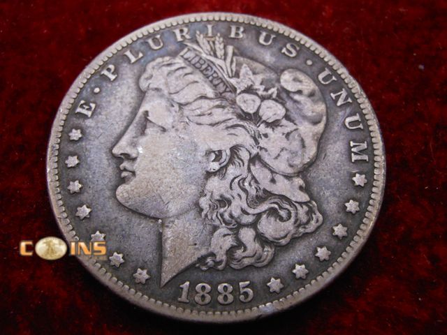 Lot 36-489174 - 1885 Morgan Silver Dollar.