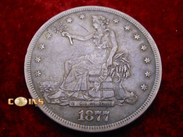 Lot 36-086219 - Better 1877-S Silver Trade Dollar.