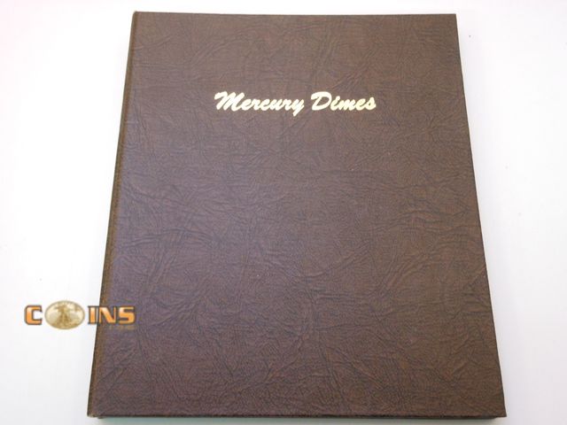Lot 36-489134 - Near Complete Silver Mercury Dime Collection in Dansco Album. See All Pictures For Coins Included.