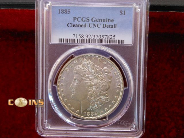 Lot 36-487765 - 1885 Morgan Silver Dollar PCGS Graded UNC.
